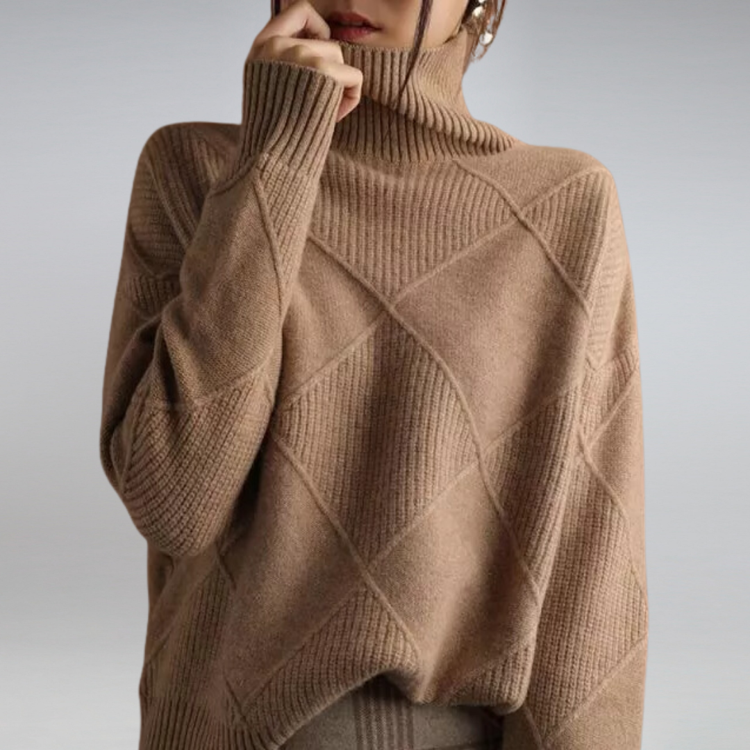 Velora™ - Soft turtleneck sweater