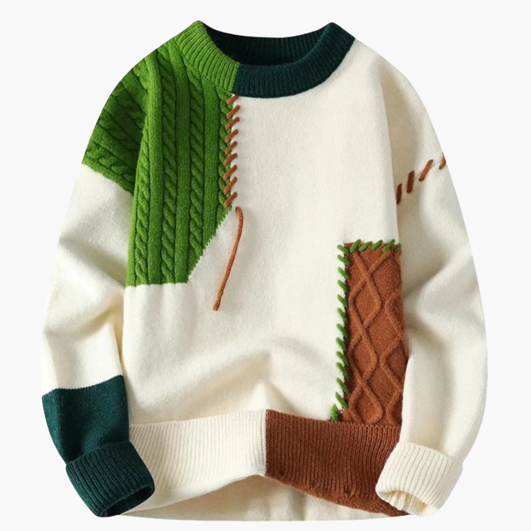 Patchwork Sweater