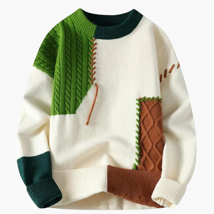 Patchwork Sweater