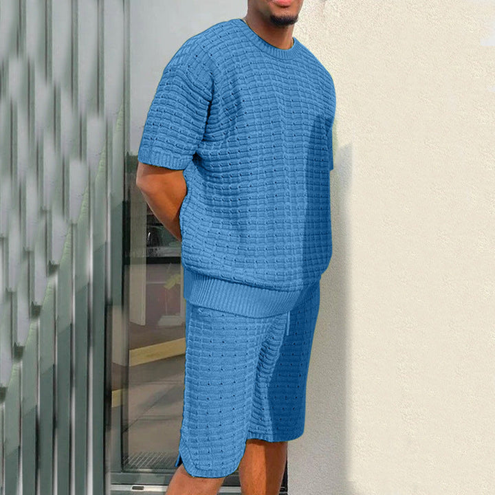 Loose-Fit 2-Piece Hippie T-Shirt & Short Set