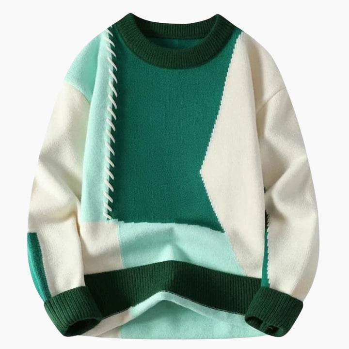 Patchwork Sweater