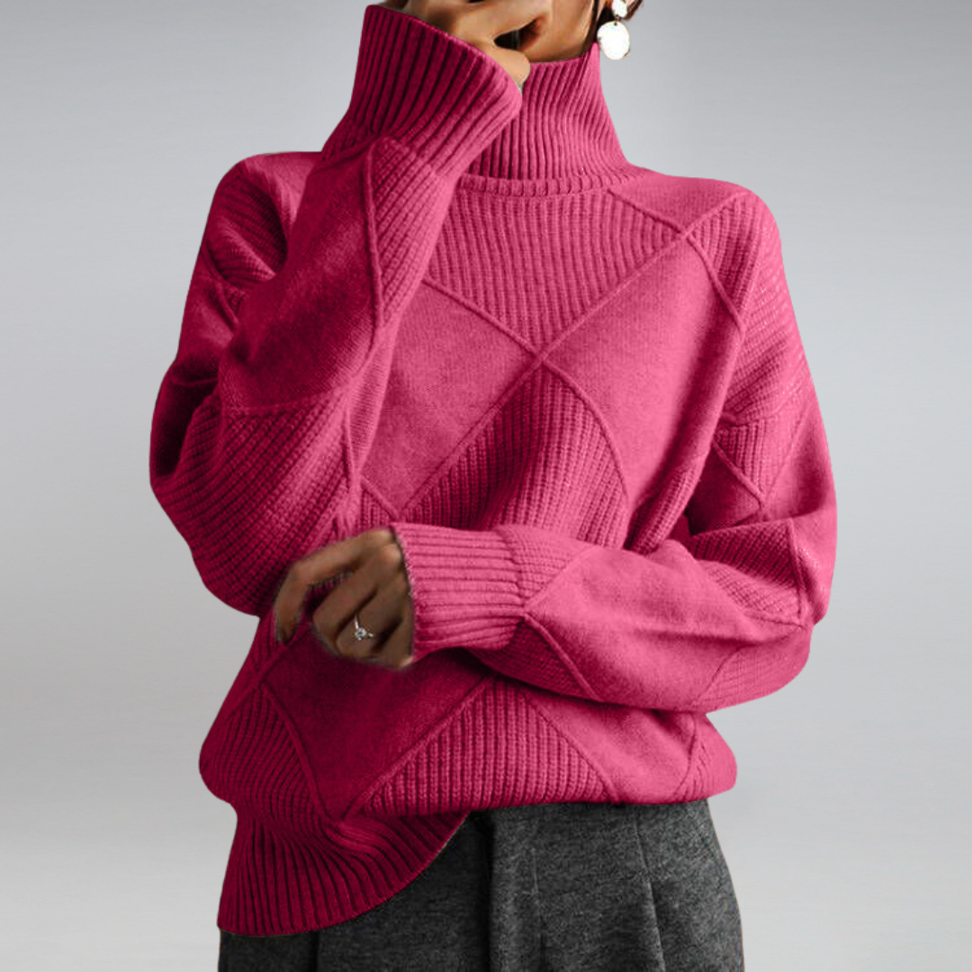 Velora™ - Soft turtleneck sweater