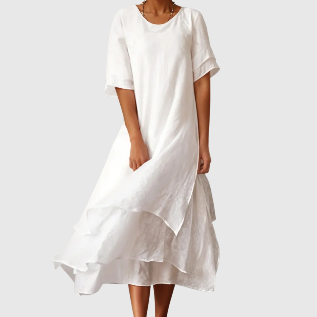 Isabelle | Elegantes Maxikleid aus Premium-Stoff