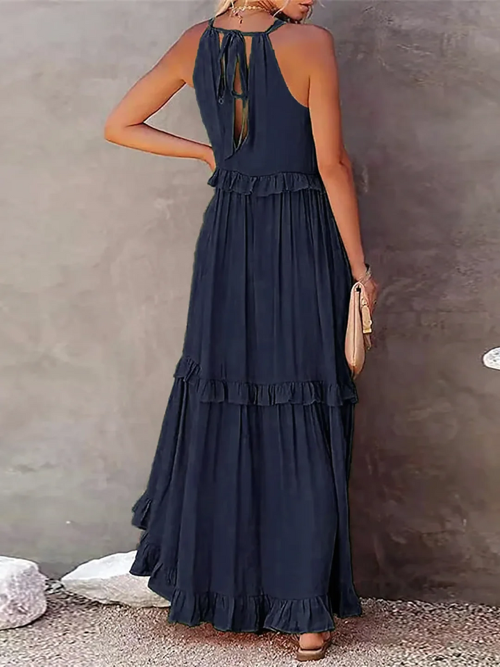 Amara - Ruffle Maxi Dress
