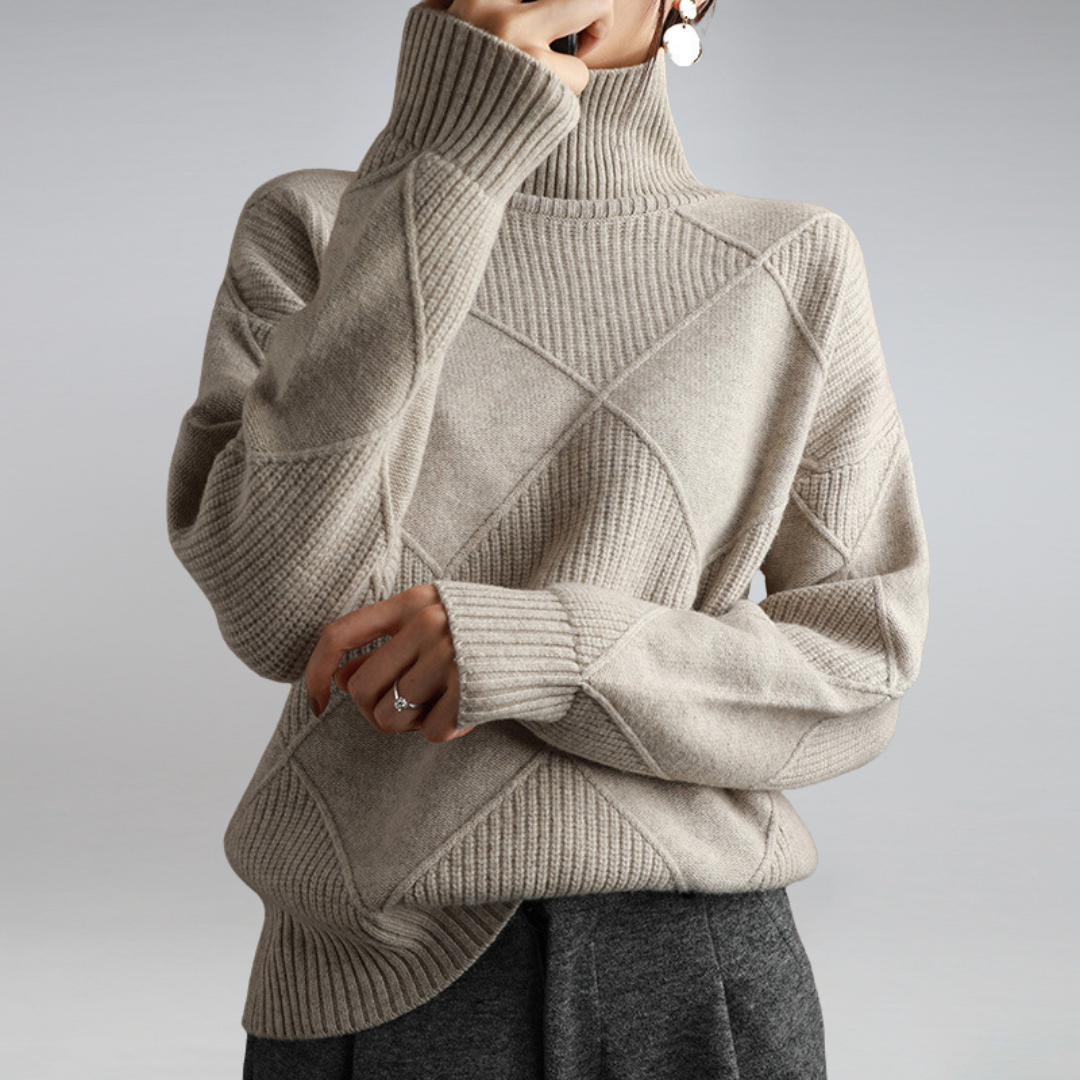 Velora™ - Soft turtleneck sweater