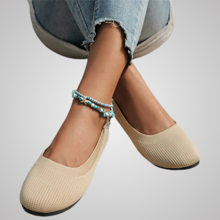 Lina™ | Casual Sommer Ballerinas aus Premiumstoff