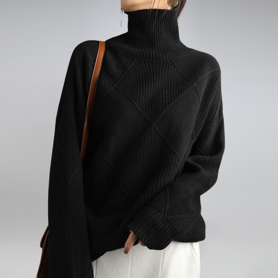 Velora™ - Soft turtleneck sweater