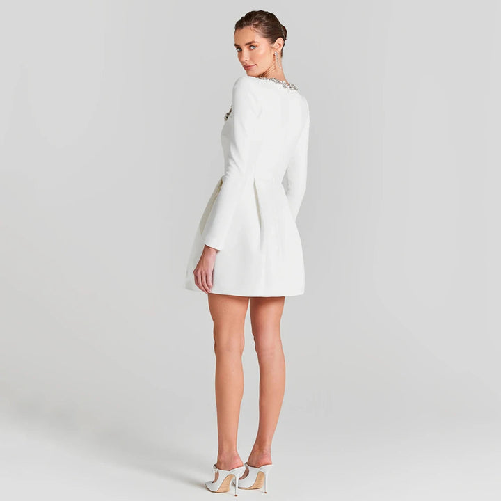 Barbara – Velvet Mini Dress