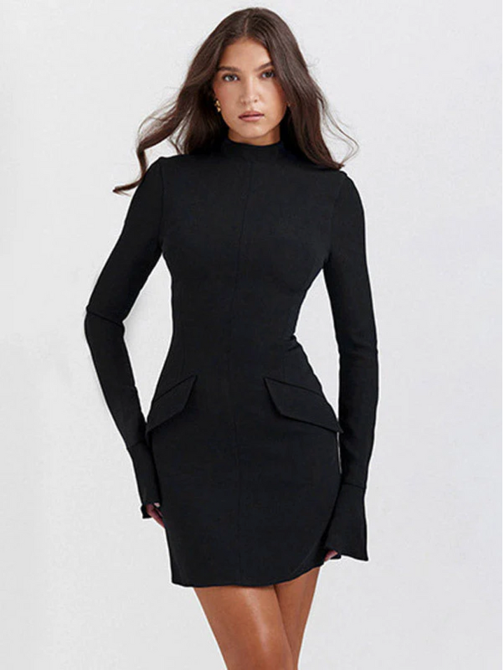 Caroline – Lapel Dress