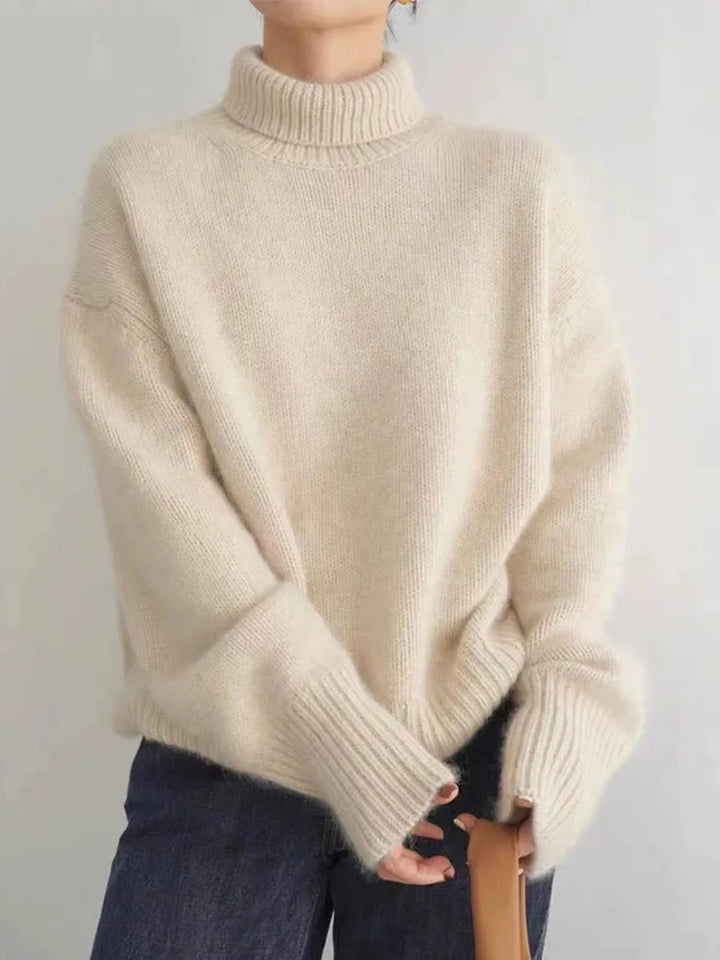 Velora™ | Wool Turtleneck Sweater