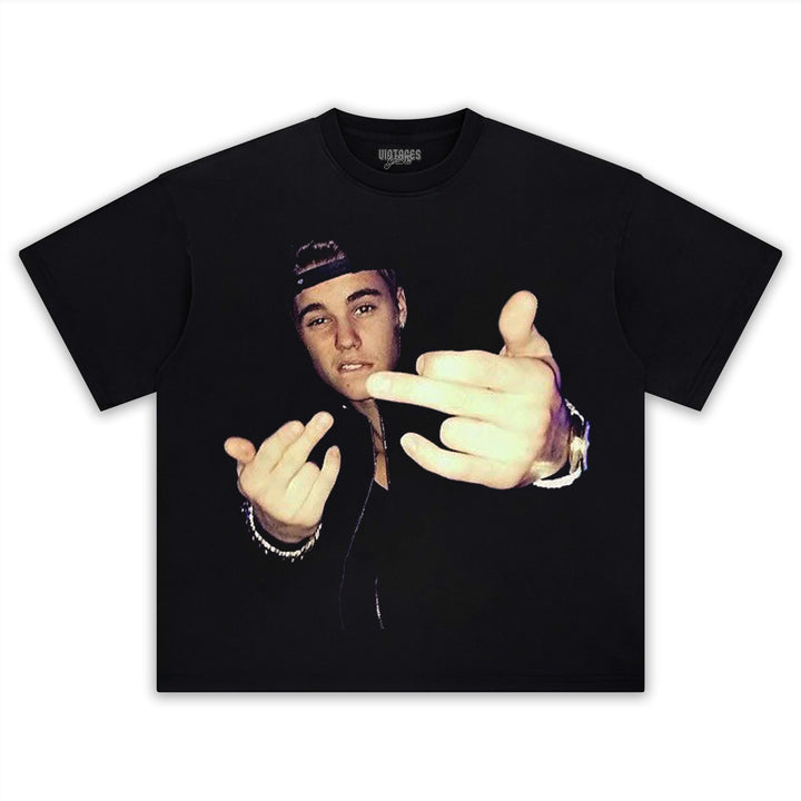 JUSTIN BIEBER NEW Y2K TEE