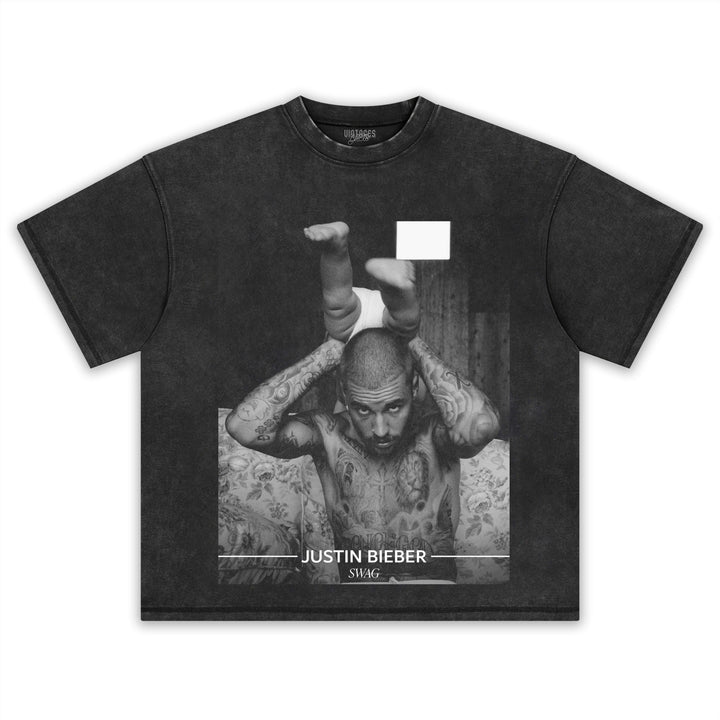 JUSTIN BIEBER & SWAG V9 TEE