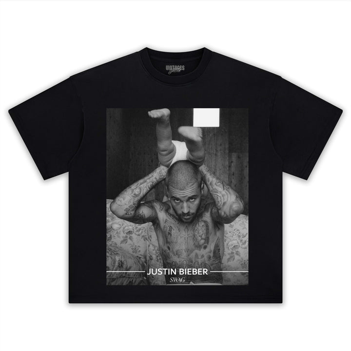 JUSTIN BIEBER & SWAG V9 TEE