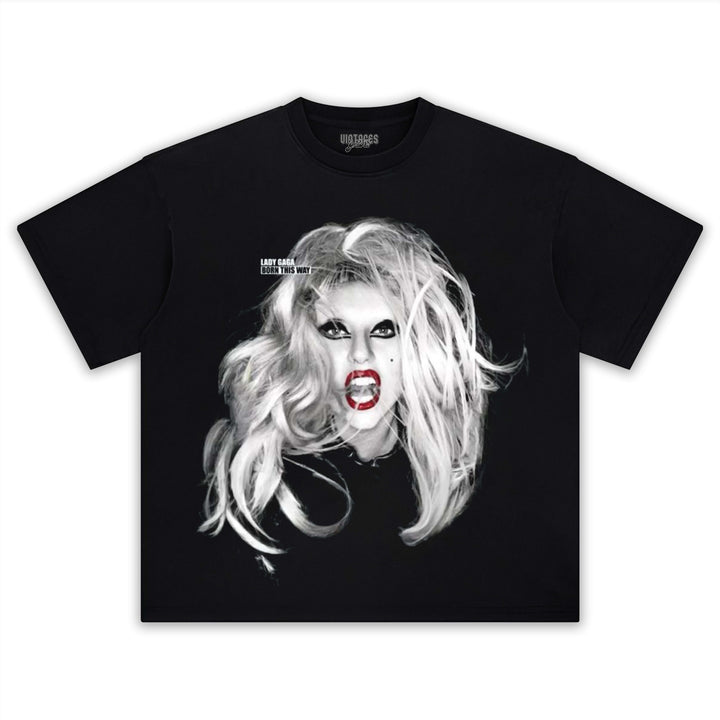 LADY GAGA BORN THIS WAY V2 TEE