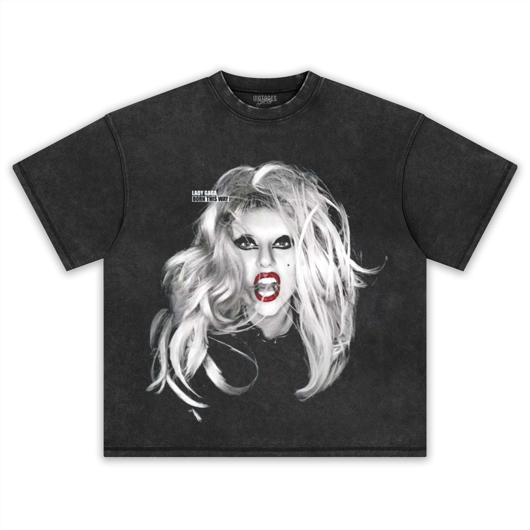 LADY GAGA BORN THIS WAY V2 TEE