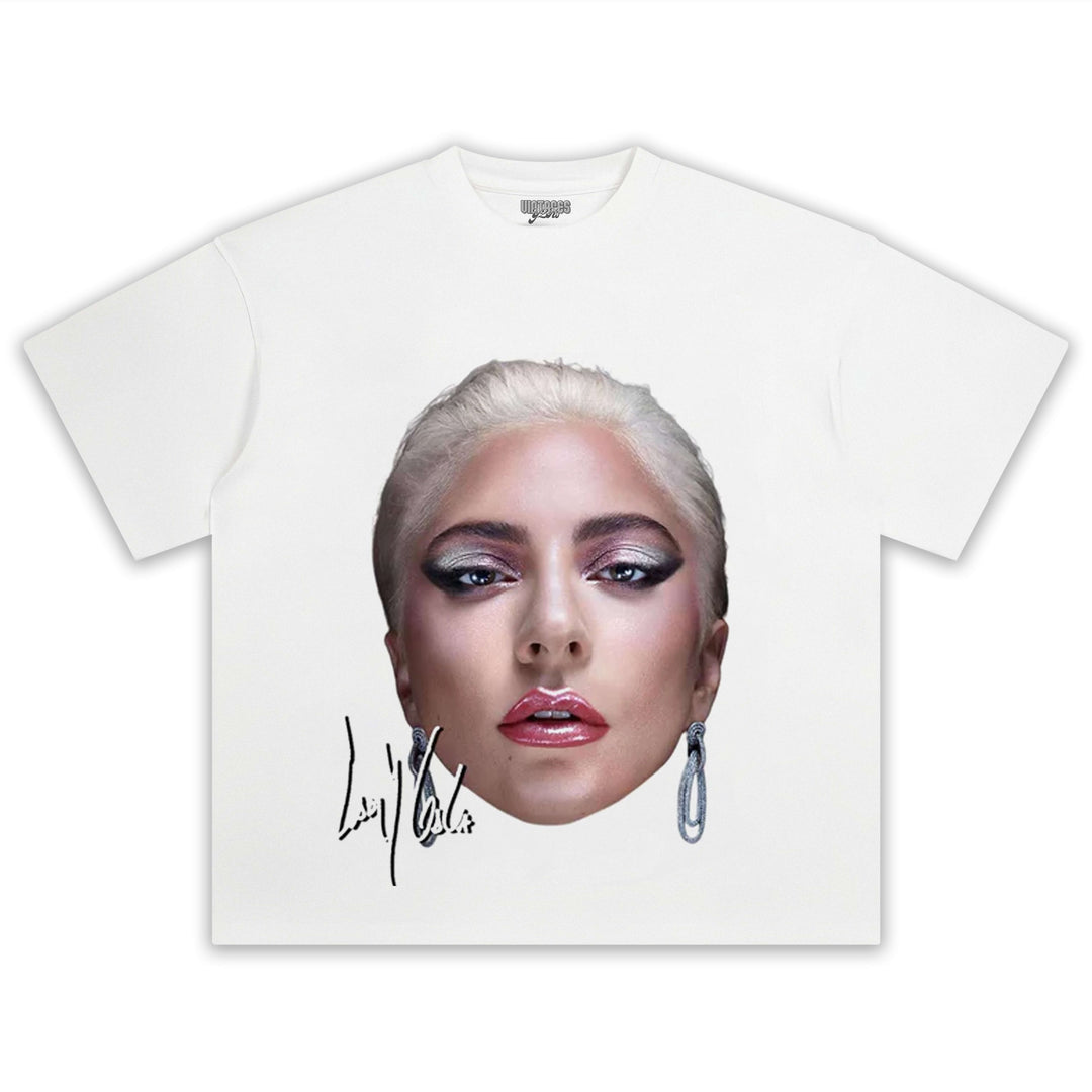 LADY GAGA 2025 BIG FACE TEE