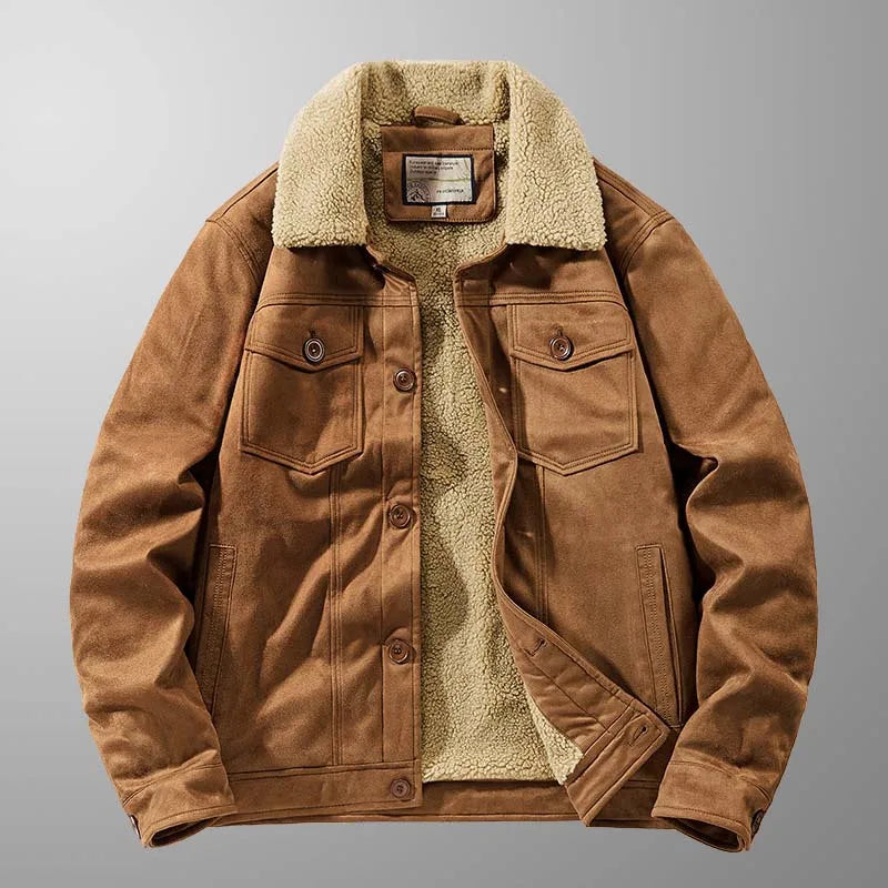 MacArthur's Fleece Suede Jacket