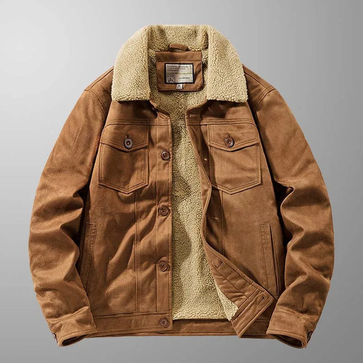 MacArthur's Fleece Suede Jacket