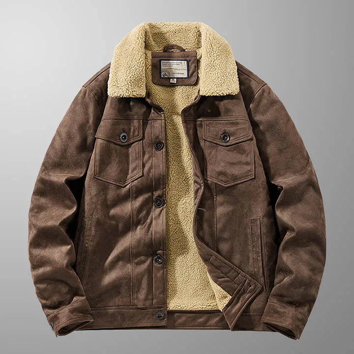 MacArthur's Fleece Suede Jacket