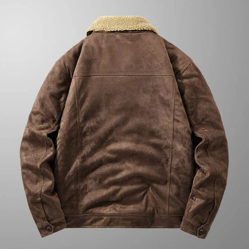 MacArthur's Fleece Suede Jacket