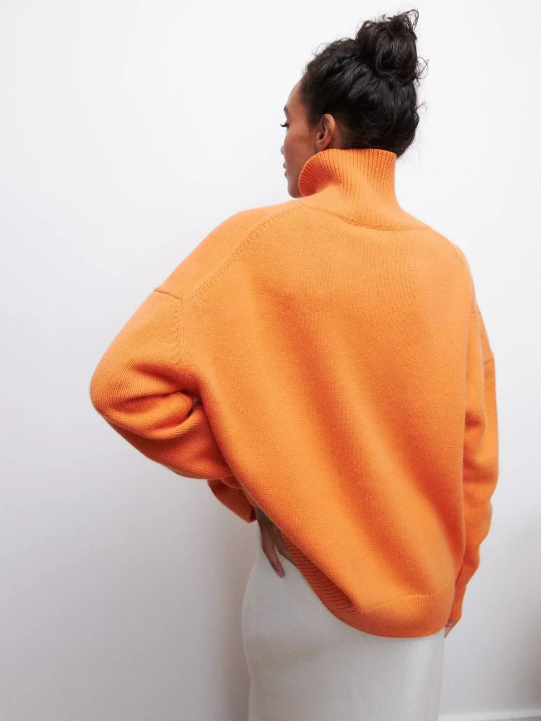 Velora™ - Sweater with turtle neck