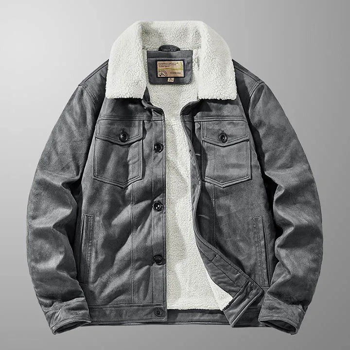 MacArthur's Fleece Suede Jacket