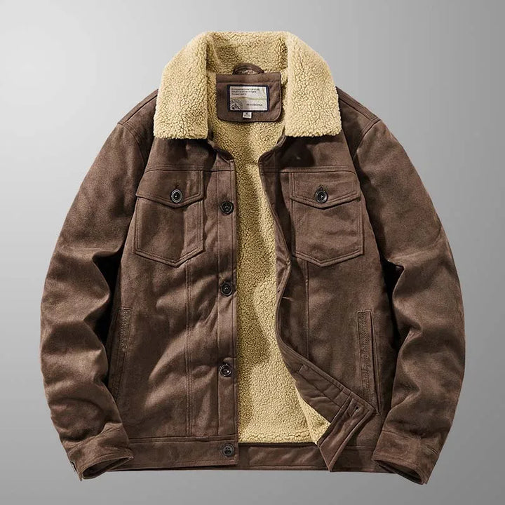 MacArthur's Fleece Suede Jacket