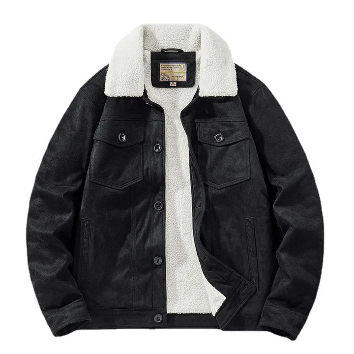 MacArthur's Fleece Suede Jacket