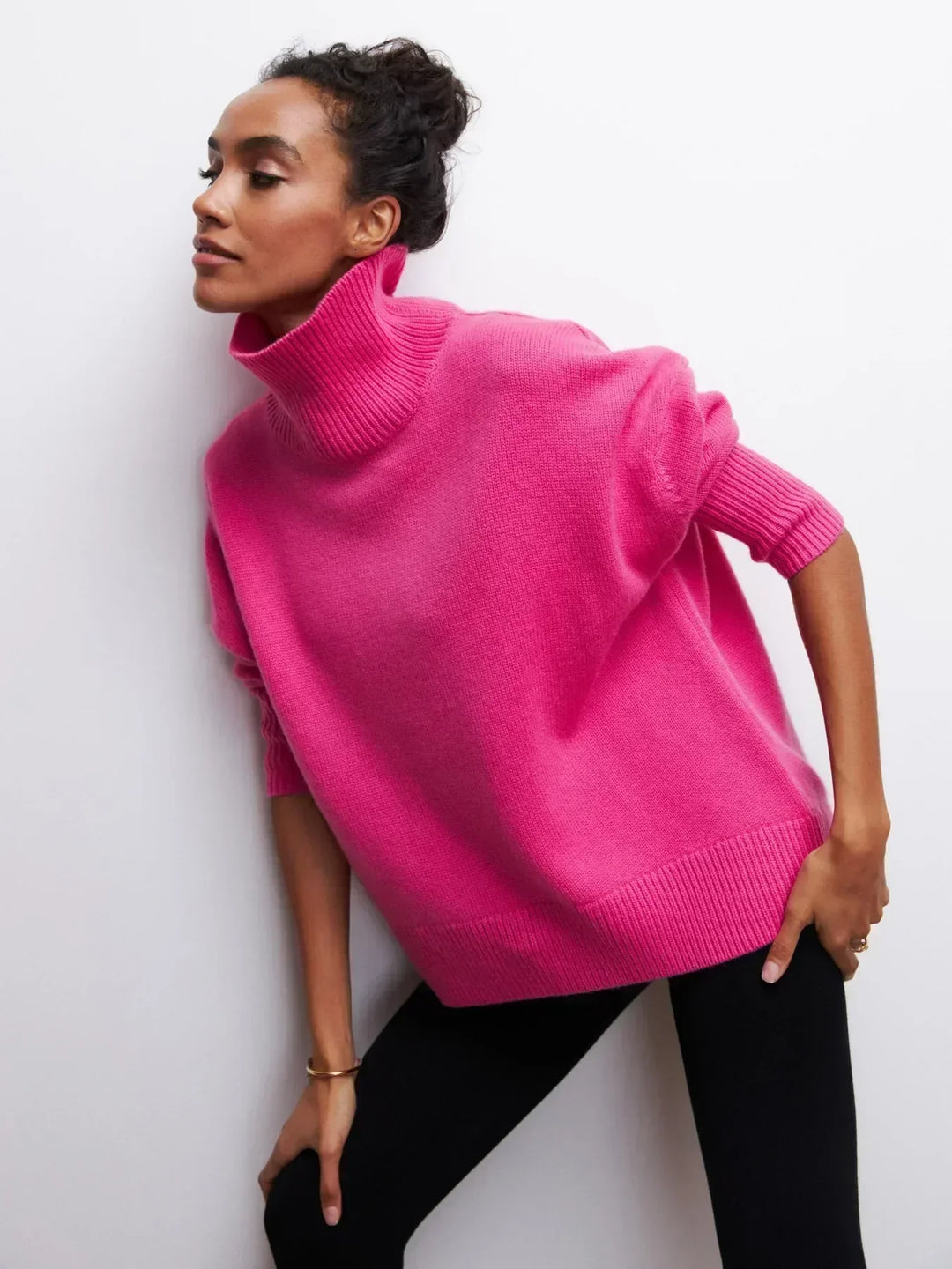 Velora™ - Sweater with turtle neck