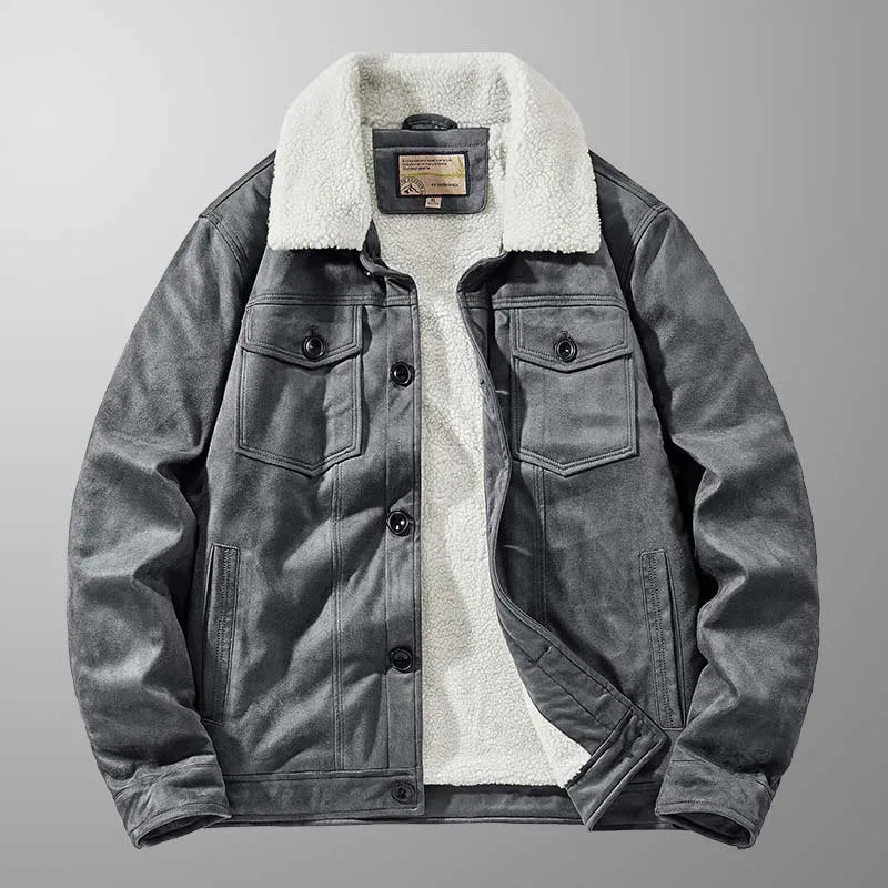 MacArthur's Fleece Suede Jacket
