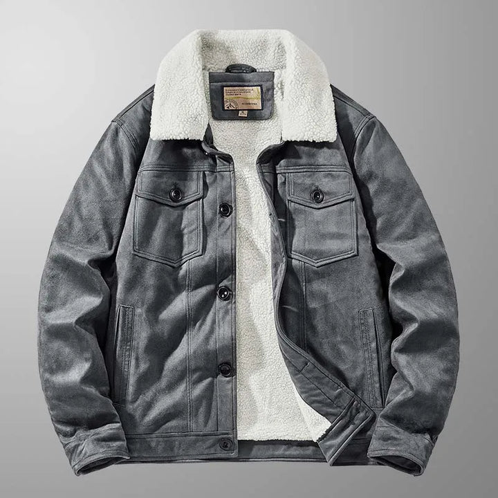 MacArthur's Fleece Suede Jacket