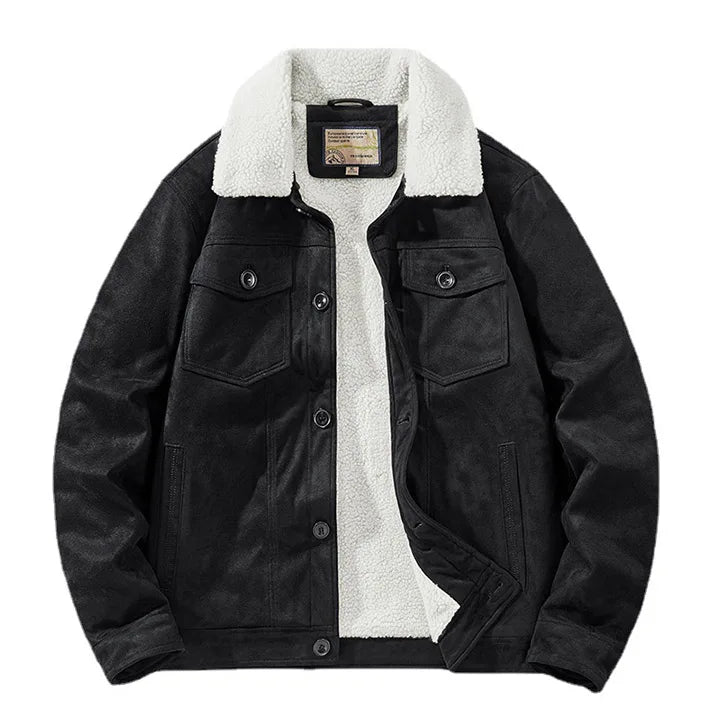 MacArthur's Fleece Suede Jacket