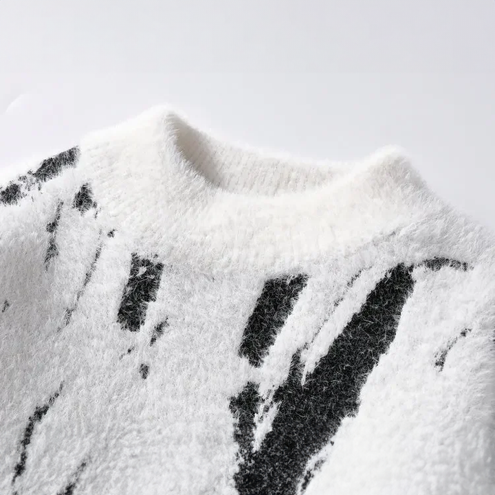 Skylar™ | Knitted plush fabric Sweater