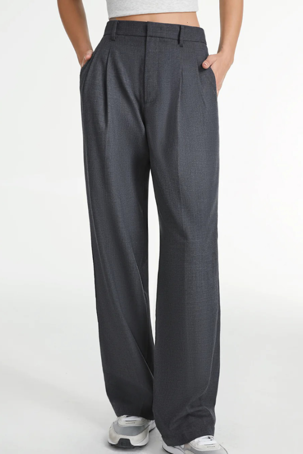 Wide Leg Tailored Pants