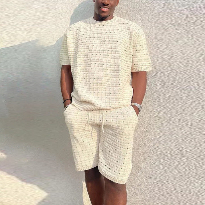 Loose-Fit 2-Piece Hippie T-Shirt & Short Set