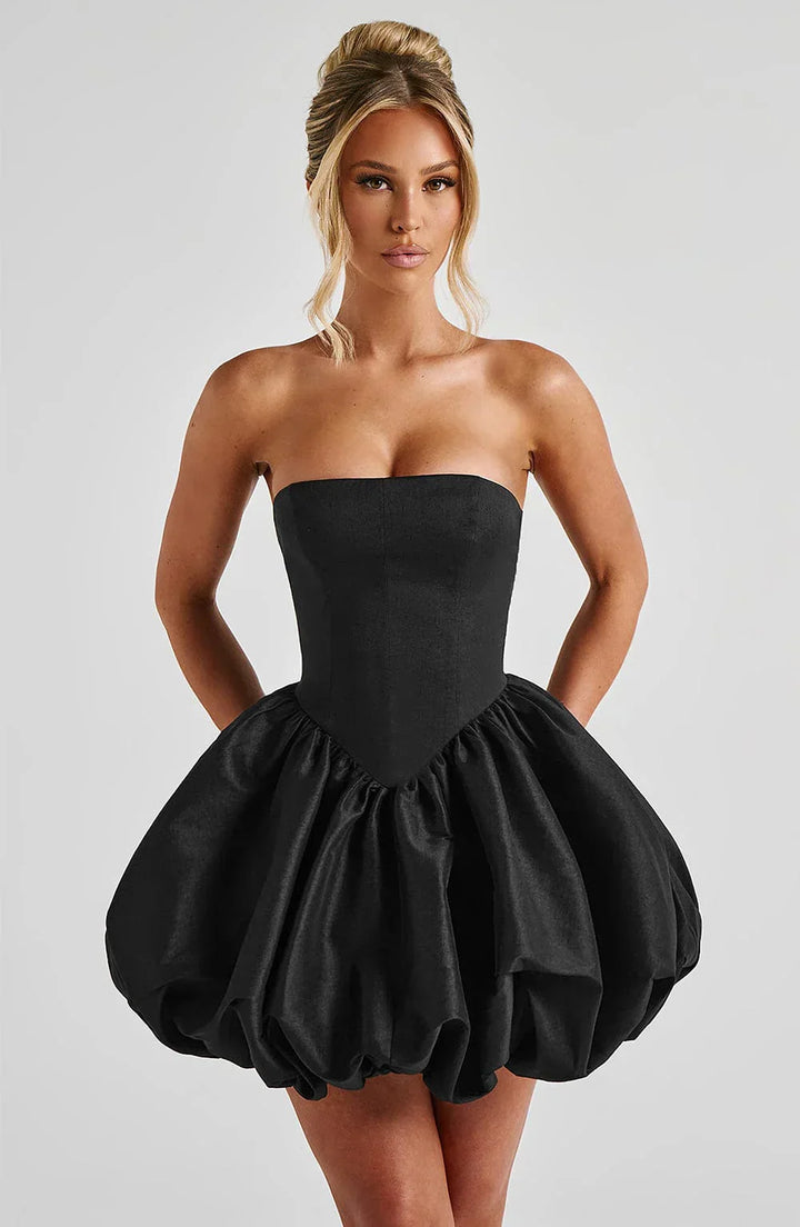 MAELIA MINI DRESS – BLACK