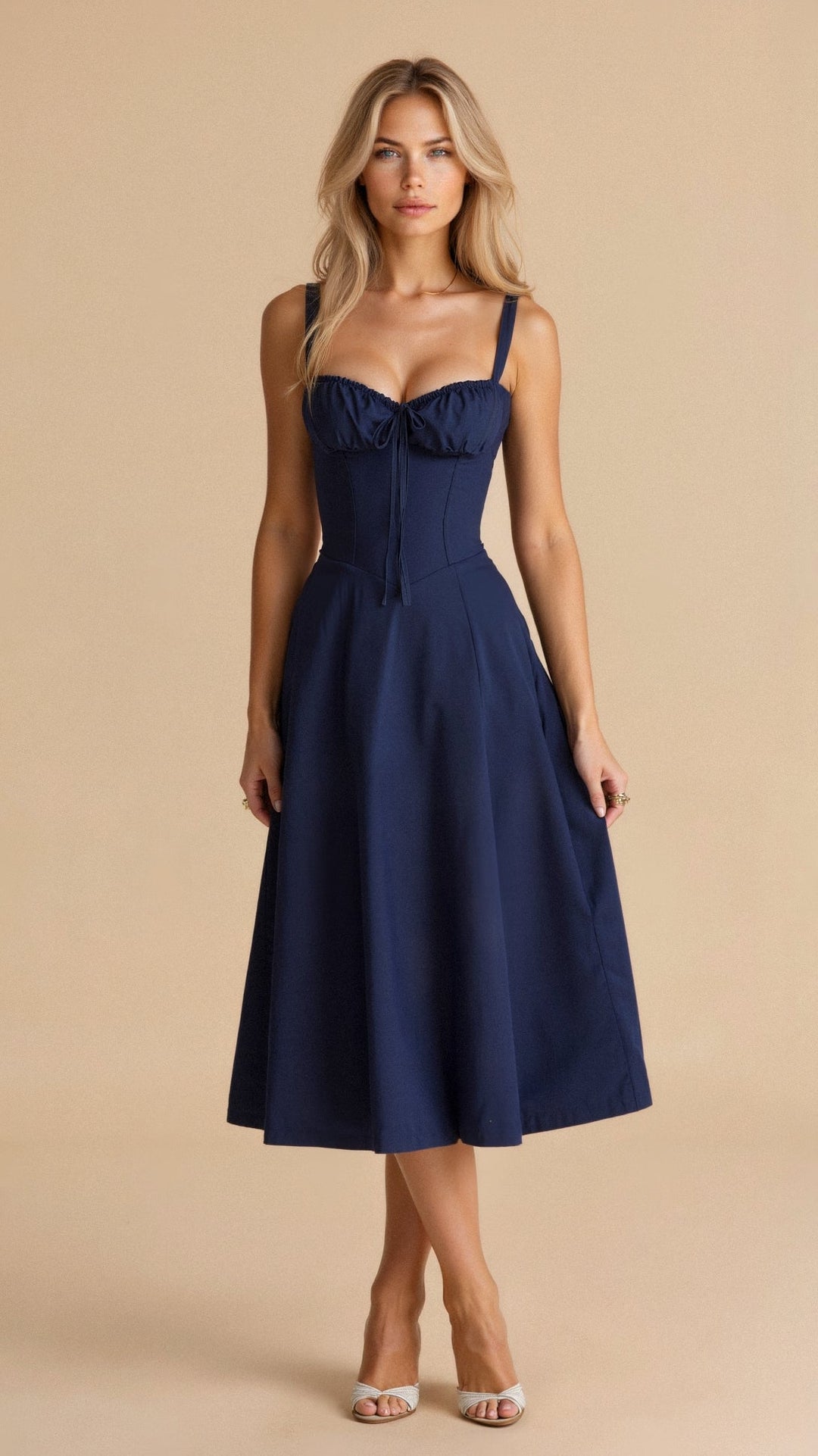 Kiana – Waist-Defined Dress