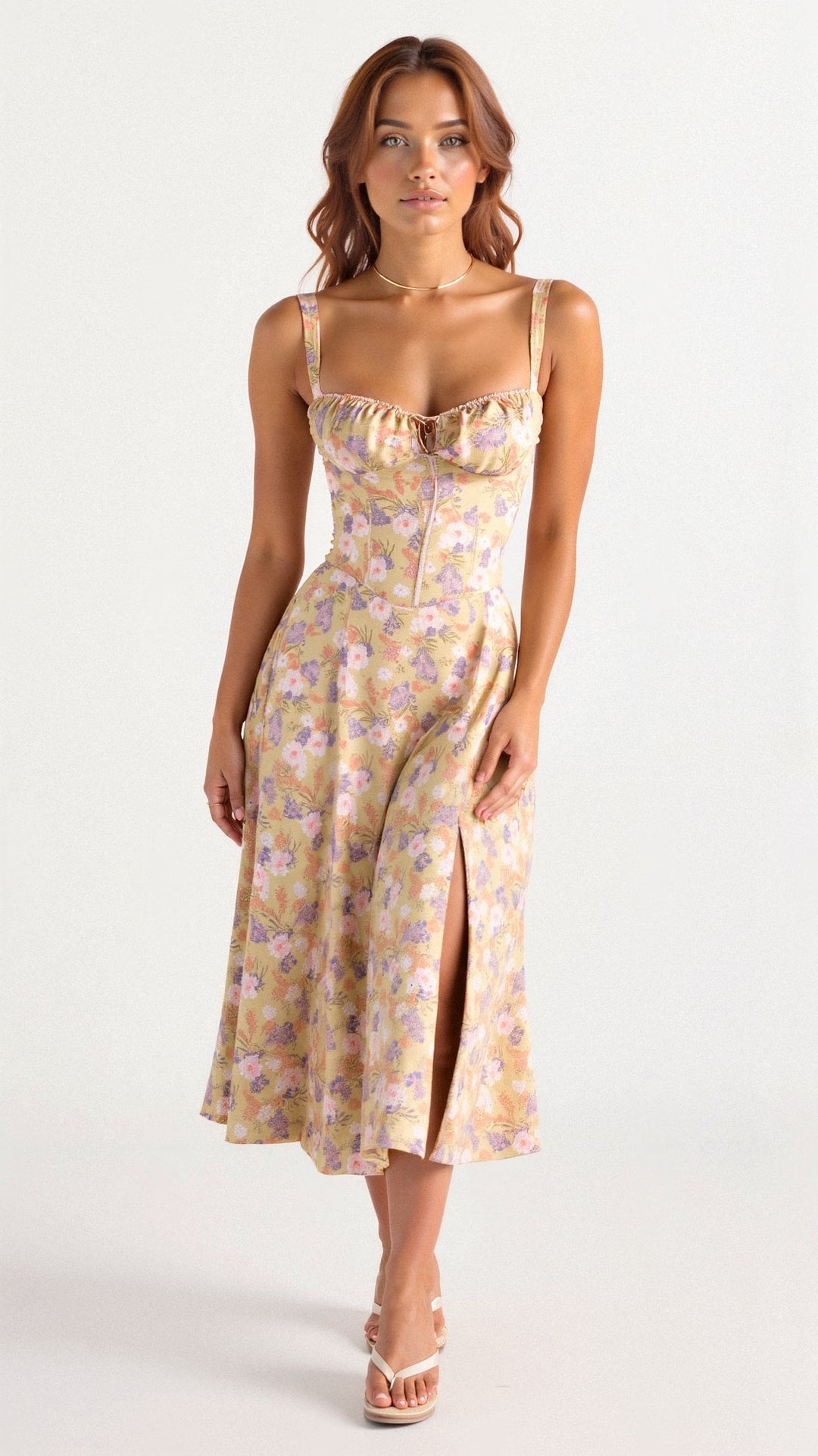 Kiana – Waist-Defined Dress