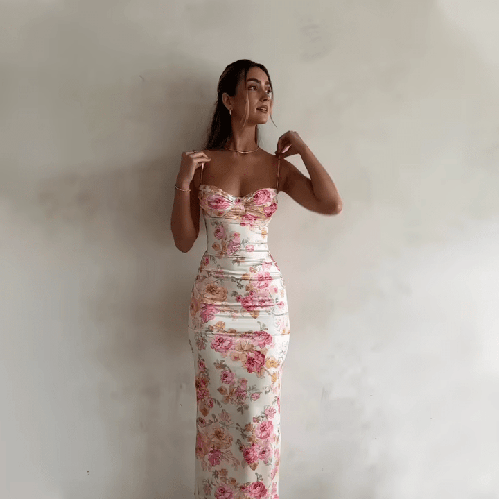 Beau | Summer Floral Maxi Dress