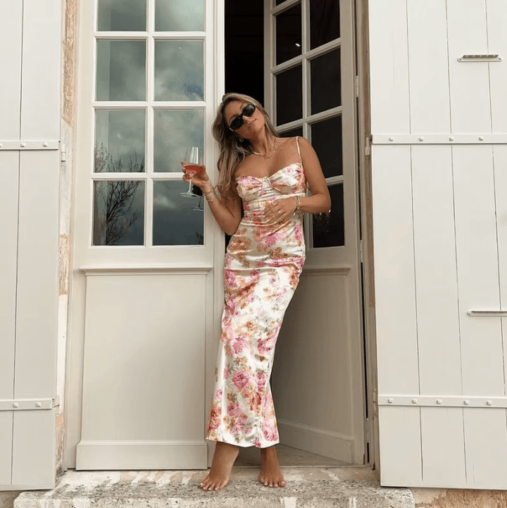 Beau | Summer Floral Maxi Dress