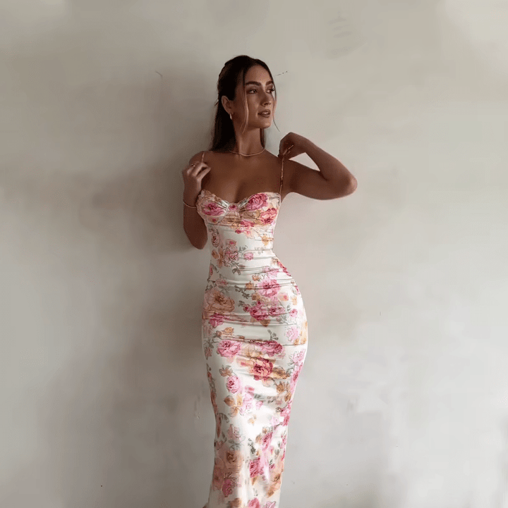 Beau | Summer Floral Maxi Dress